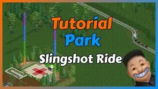 Building a Slingshot Ride! - OpenRCT2 Tutorial Park Episode 27
