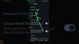 HOW TO ENABLE DARK MODE ON GOOGLE DOCS MOBILE DEVICE VERSION