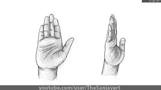 How to Draw Hands and Hand Poses.