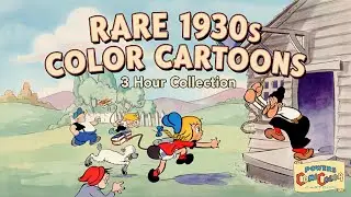 ComiColor Cartoons (1933–1936) | Rare 1930s Color Cartoons Compilation | 3 Hours