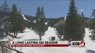 Extended ski season in New Mexico nears the end