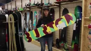Видео обзор: сноуборд Burton Feelgood