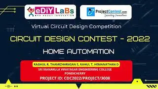 CDC2022/PROJECT/3008|| HOME AUTOMATION || Circuit Design Contest-2022