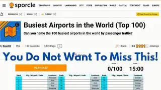 Can I Name The Top 100 Busiest Airports In The World?