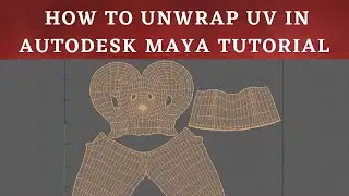 UV Unwrapping in Autodesk Maya Tutorial