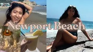 I went to Newport Beach || vlog !