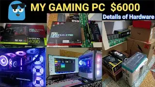 My Gaming PC | RTX 4090 | i9 processor | 32gb ram fury | ssd 1TB | ROG HERO Motherboard