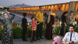A hopeful day in Esfahan; when Taleb took Mina for treatment and a breath of joy