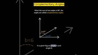 What are Complementary Angles? Example of Complementary Angles