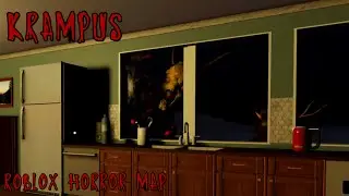 KRAMPAS IS TRYNG TO GET ME!!!  (Roblox Horror Map)