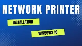 How to Install Network Printer in Windows 10 I Canon Network Printer
