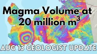 Iceland: Earthquakes Continue, Magma Volume at 20 million cubic meters