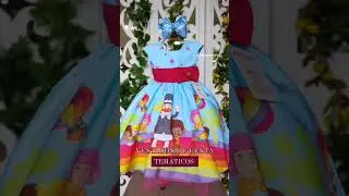 VESTIDOS DE FESTA TEMÁTICOS #baby #noiva #fy #vestidofesta #disney ## #vestidosdefesta #aniversario
