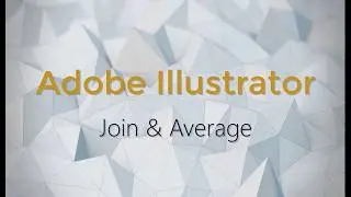 Adobe Illustrator CC - Հանգուցային Կետերի Միավորումը (Join and Average) in Armenian