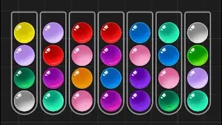 Ball Sort Puzzle - Color Game Level 132 Solution