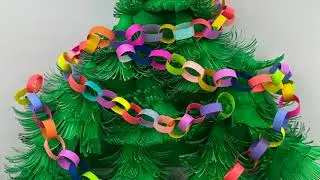 Christmas Tree DIY ~ Paper Wall Decorations