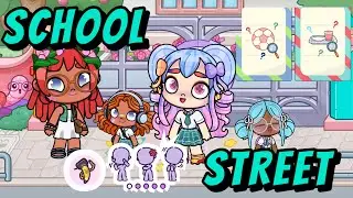 NEW‼️ EXPLORING SCHOOL STREET IN AVATAR WORLD 🌎#avatarworldnewupdate #avatar #avatarworldsecrets