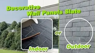 Superb Indoor and Outdoor Decorative Wall Panels Slate （600*150mm）