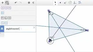 Angle Bisector - Desmos Geometry