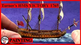 HMS Victory (104 guns) [original form prior to 1800 rebuild], 1765-1800 - 3D print, by Henry Turner