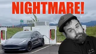 Tesla Charging NIGHTMARE - Heading to Crater Lake