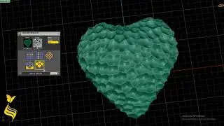 Hammered Heart in Matrix 9