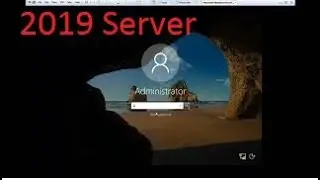 Windows Server 2019 Installation