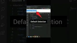 Custom Text selection in CSS || 