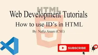 How to use ID to style html || Web Development || Nafiz Anam