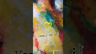 #keepsmiling #czech #barvy #malování #artshorts #afirmace #painting #abstractart