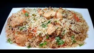 Chicken Masala Pulao Without Curd | Simple and Easy Chicken Pulao For Beginners 2021