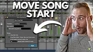How To Move The Start of Your Song in Pro Tools [All Automation & Tracks!]