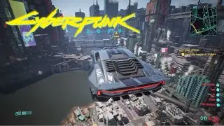 Cyberpunk 2077 - Mods With let there be flight and graphics mods