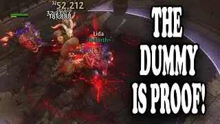 [Diablo Immortal] Dungeon sets tested at the Training Dummy!