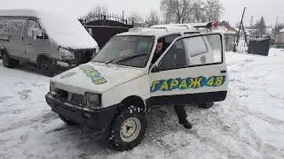 ока на колесах квадрика👍👍👍