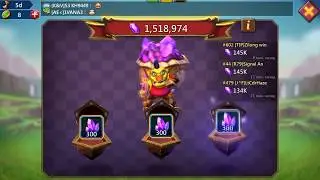 Lords Mobile - Как я тратил 500 жетонов в сокровищнице