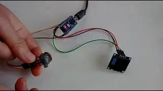 Arduino Nano: Simple SSD1306 I2C OLED Analog Display with Visuino