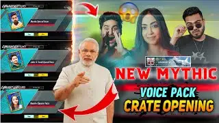 48000 UC !🤯 BGMI New Mythic Voice Pack - Crate Opening 🔥 || BJPxDRAGON / JK GAMER
