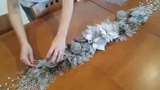 Centro de mesa de Natal fácil | Arranjo para mesa posta | DIY Enfeite para Réveillon