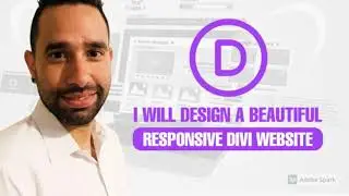 I will design a responsive wordpress web page with divi them