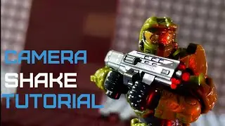 Camera Shake for Gunshots Tutorial | Halo Mega Construx/ Mega Blocks Stop Motion