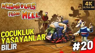 KOMŞU KIZDIRMACA - Neighbours from Hell Türkçe | Nostalji Oyunlar Serisi: Bölüm 20
