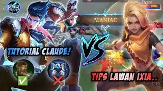 CATAT GUYS! SALAH MILIH BUILD FATAL AKIBATNYA! GINI CARA LANING CLAUDE MELAWAN IXIA! | MLBB
