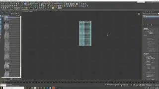 3ds Max procedural tower with floor plates from spline