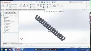 HOW TO CREATE SPRING IN SOLIDWORKS 2016