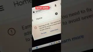Earning at risk error solve 