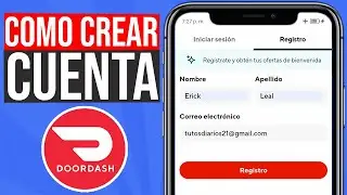 ✅ Cómo CREAR una CUENTA de DoorDash (2024) Paso a Paso