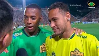 Neymar vs Amigos do Robinho (Pré + Pós Jogo) HD 720p (22/12/2016)