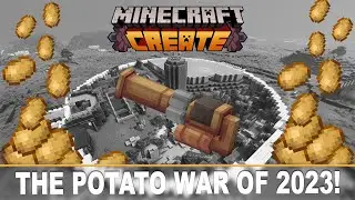 The GREAT Potato War of 23 | Minecraft + Create - Ep12