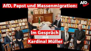 AfD, Papst, Massenmigration: im Gespräch mit Kardinal Müller